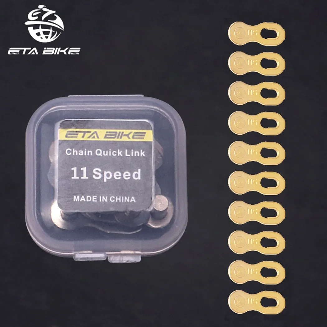 

5 Pairs Bicycle Chains Connector Connector Bike Joint Chain Quick Master Link