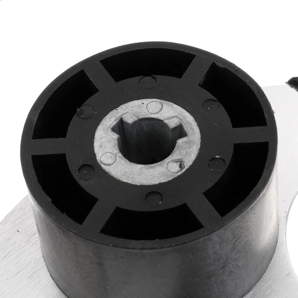 Сверхмощный 34 см алюминиевый сплав Морская Лодка руль 3 Спицы 3/4 &quotВал |