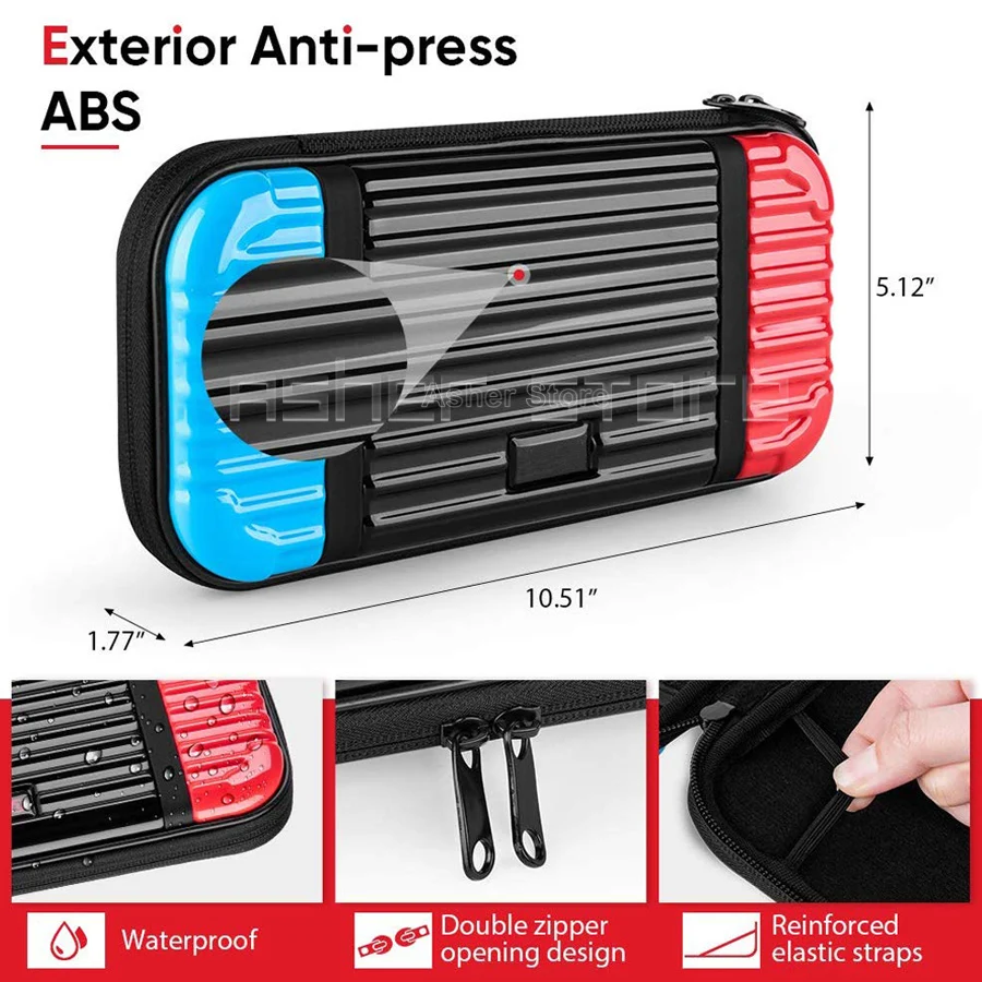 5 в 1 чехол для хранения с кристаллами и закаленным стеклом | Электроника