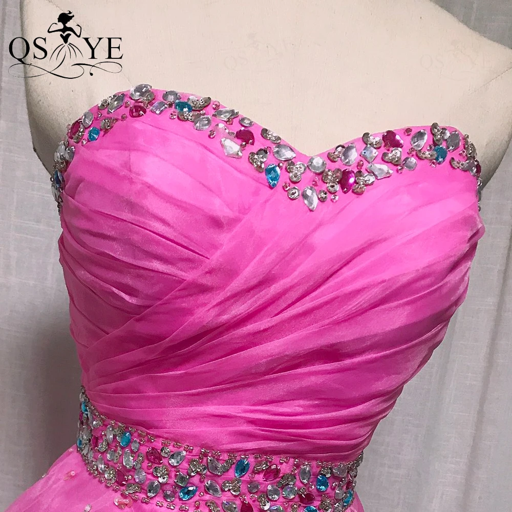 Fuschia Короткое женское коктейльное платье трапециевидной формы для принцессы