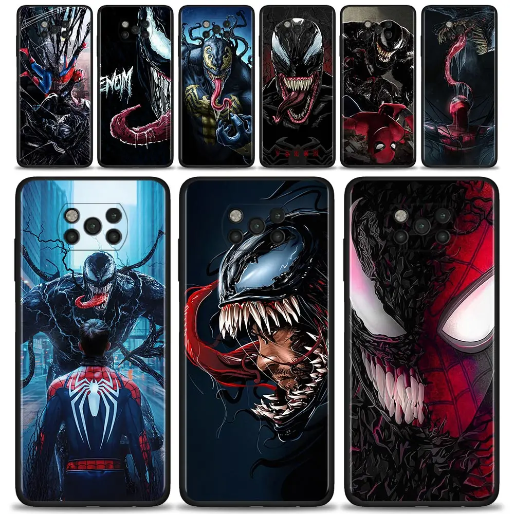 Чехол для телефона Xiaomi Poco X3 NFC F3 GT M4 M3 Pro 5G Note 10 Civi 9T 11T 11 10T Lite чехол Marvel Человек-паук и