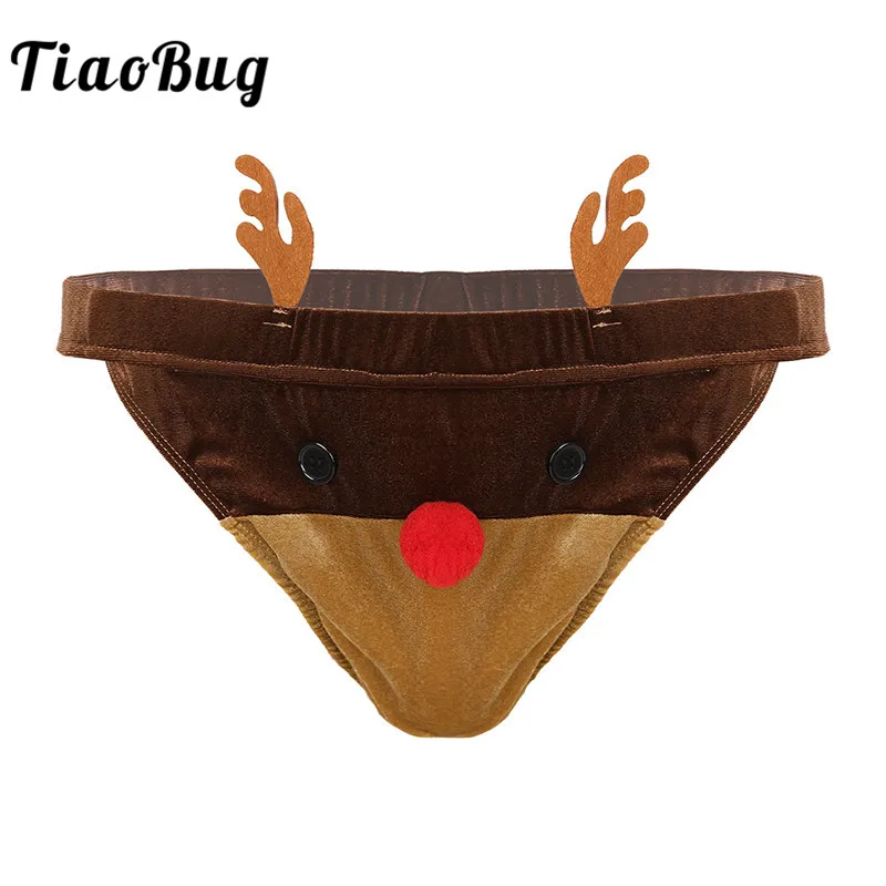 TiaoBug мужские сексуальные стринги мягкое бархатное нижнее белье с низкой посадкой