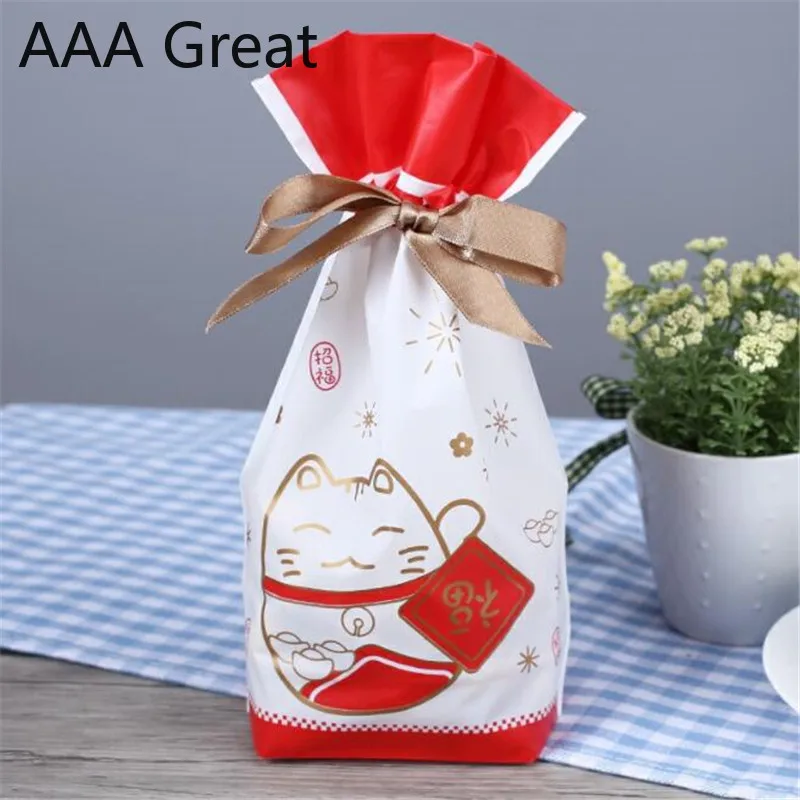 100 шт./лот пакет для печенья и конфет свадьбы дня рождения вечерние Подарочный