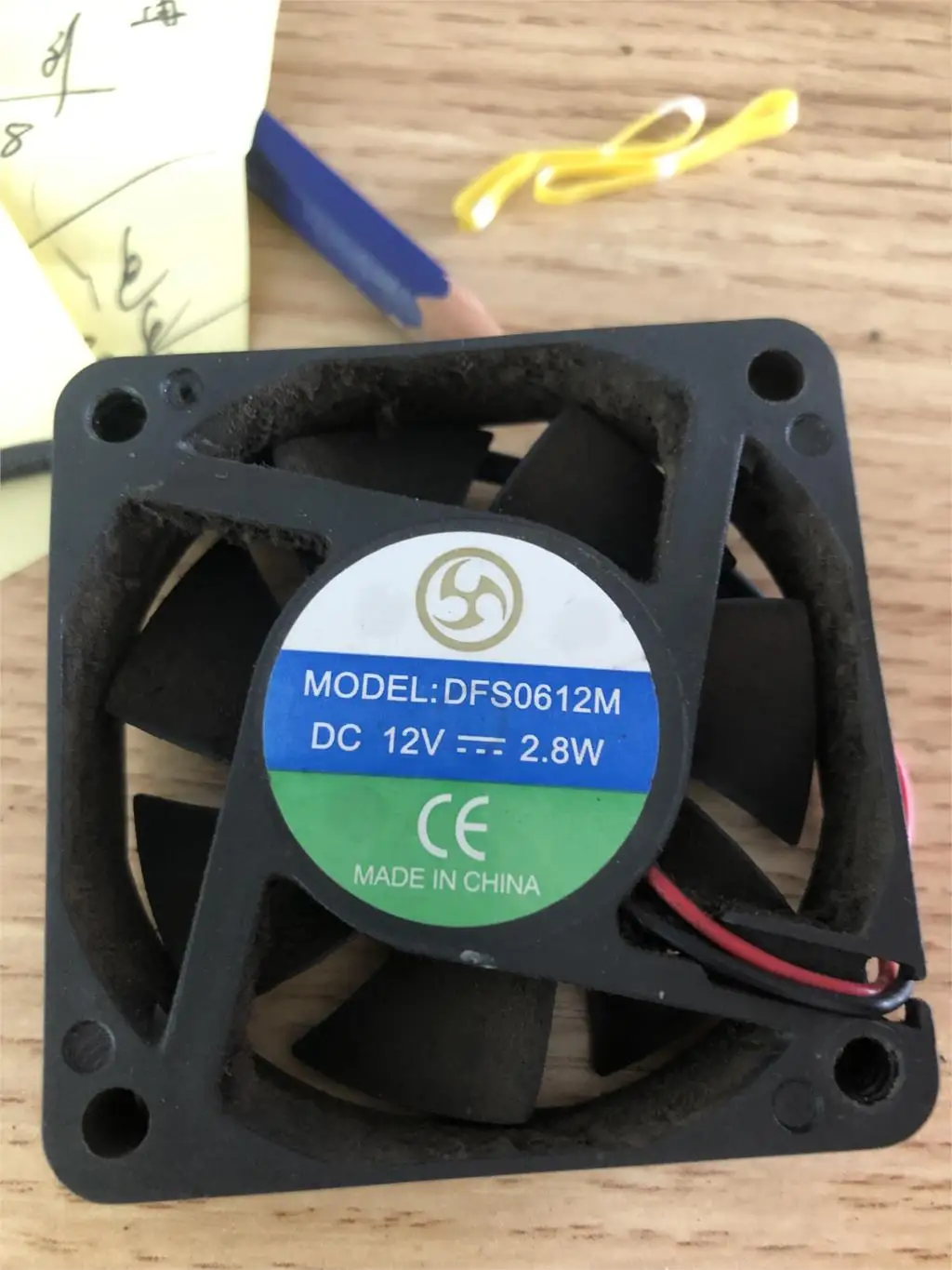 

NEW DFS0612M 6CM 12V wire Motor protection cooling