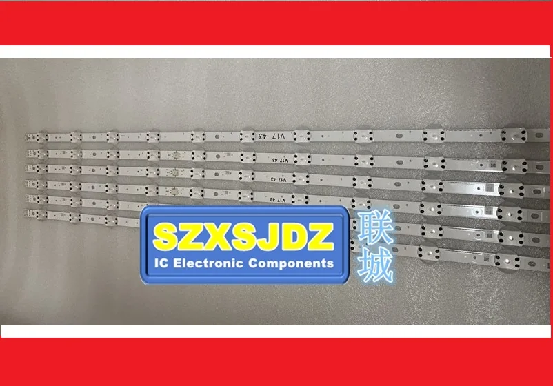 LED Backlight for LG LC430DQE(FLM1) SUNG WEI 55V0 E74739 94V-0 43&quot V17 art3 2867 TV 43LJ614V 43LV340C 43UJ670V 43UJ6565 43UF6500 |