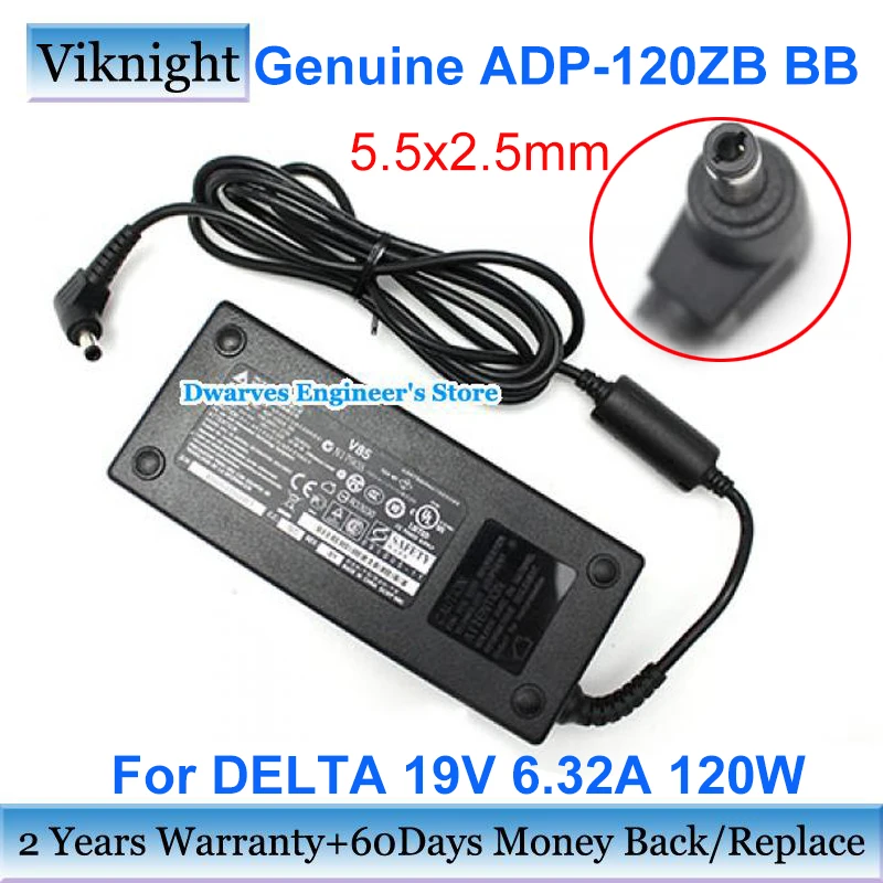 Подлинная Дельта A2000 ADP 120ZB AB BB 19V 6.32A AC Мощность адаптер для N17 G51 PA3290E PA5083U 1ACA
