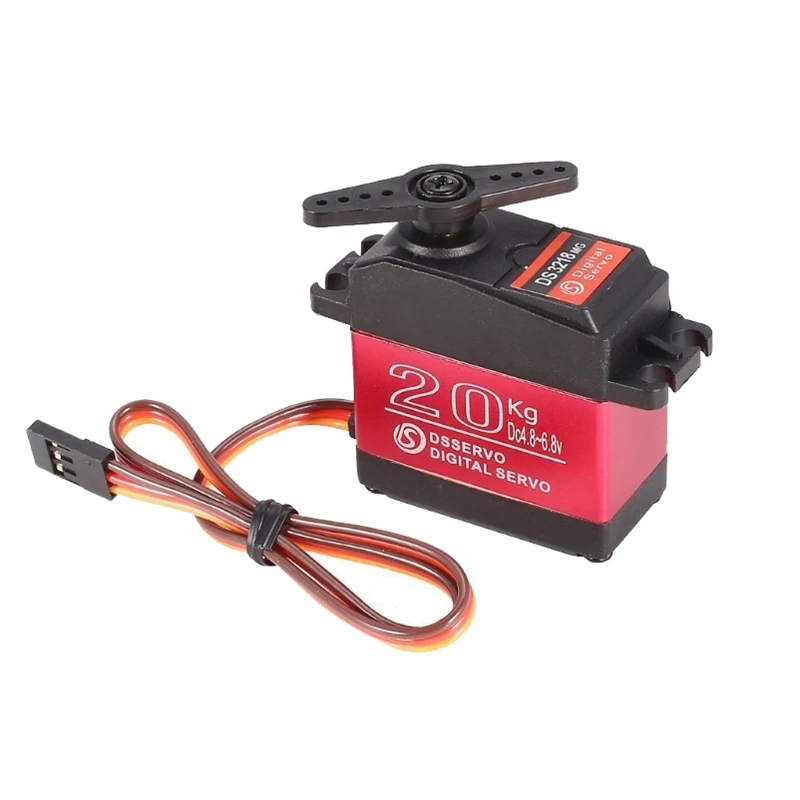 Dsservo DS3218 20 кг металлическая шестерня с высоким крутящим моментом
