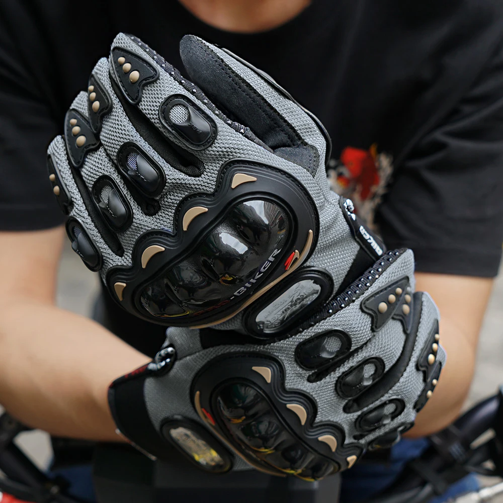 Мотоциклетные Перчатки дышащие антивибрационные перчатки для езды на мотоцикле