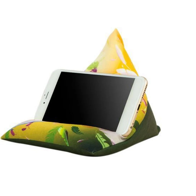 Мини под разными углами мягкая подставка подушка для планшета телефона