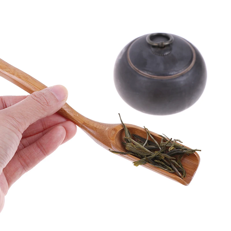 

Tea Coffee Honey Sauce Spoon Bamboo Tea Scoop Shovel Matcha Powder Teaspoon Scoop Chinese Kung Fu Tool Tea Leaves Chooser Holder