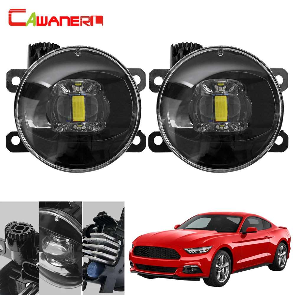 Cawanerl светодиодный фонарь для автомобиля передний противотуманный светильник
