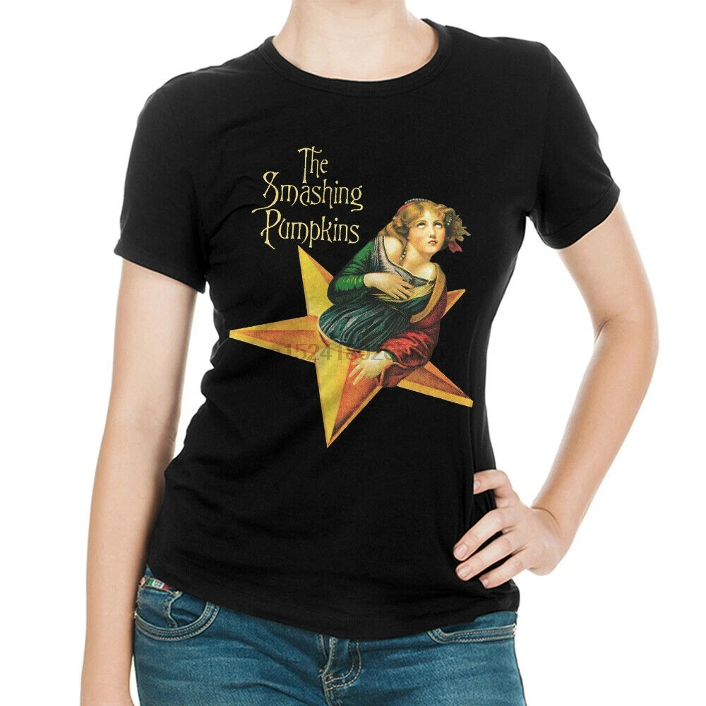 

The Smashing Pumpkins T-Shirt Premium Cotton Rock Womens Tee