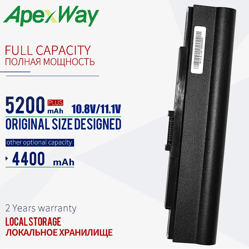 Аккумулятор 4400 мАч для ноутбука Acer aspire One 752 232 Вт 521 расчетная шкала AS1410 1810 1410 T TZ 8172