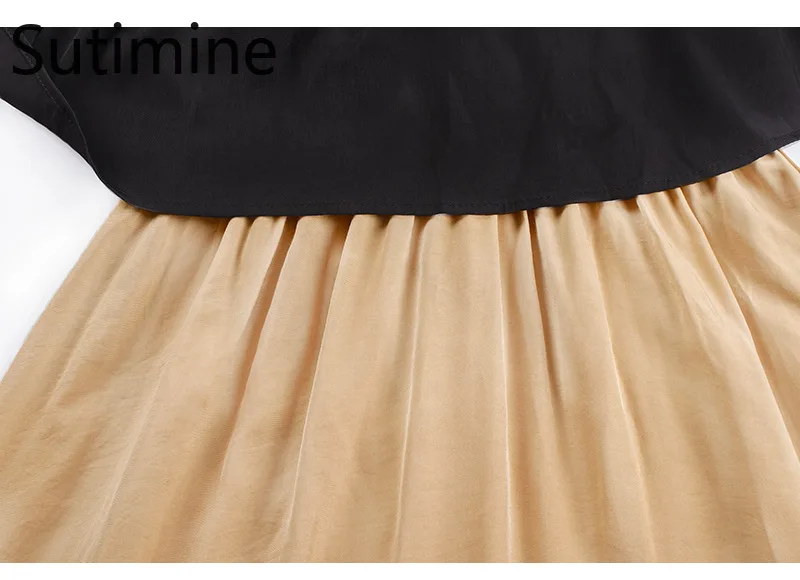 

New Women's Dress Sexy Suspenders Stitching Contrast Color Square Collar Sleeveless Dresses Summer Beach Holiday Dress 2021