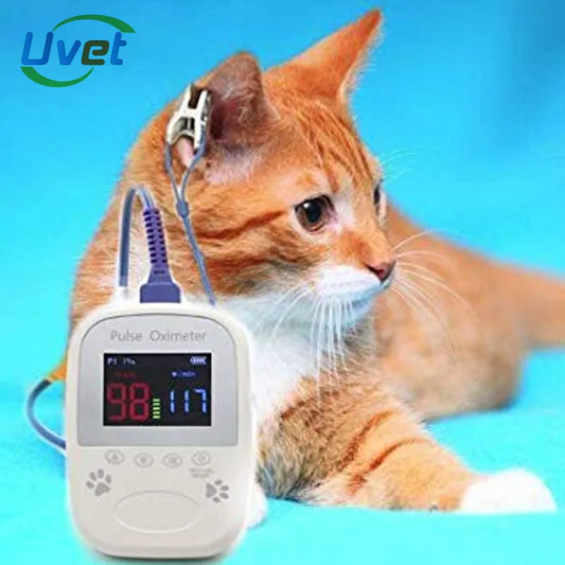 Пульсоксиметр Bluetooth Uvet SPO2 PR монитор для животных пульсометр насыщение кислородом
