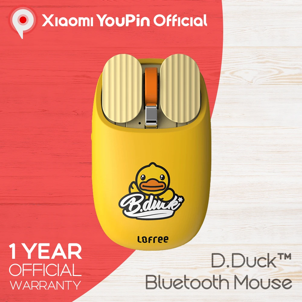 Беспроводная мышь YouPin LOFREE B.Duck с Bluetooth двухрежимное соединение многосистемная