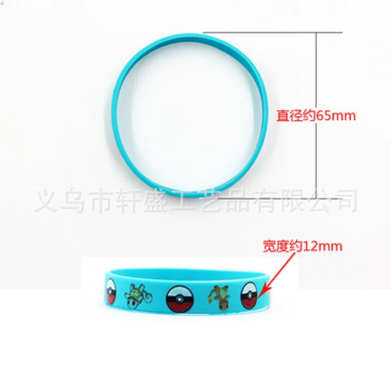 Одежда с изображением покемона Пикачу фигурка силиконовый браслет Pocket Elf