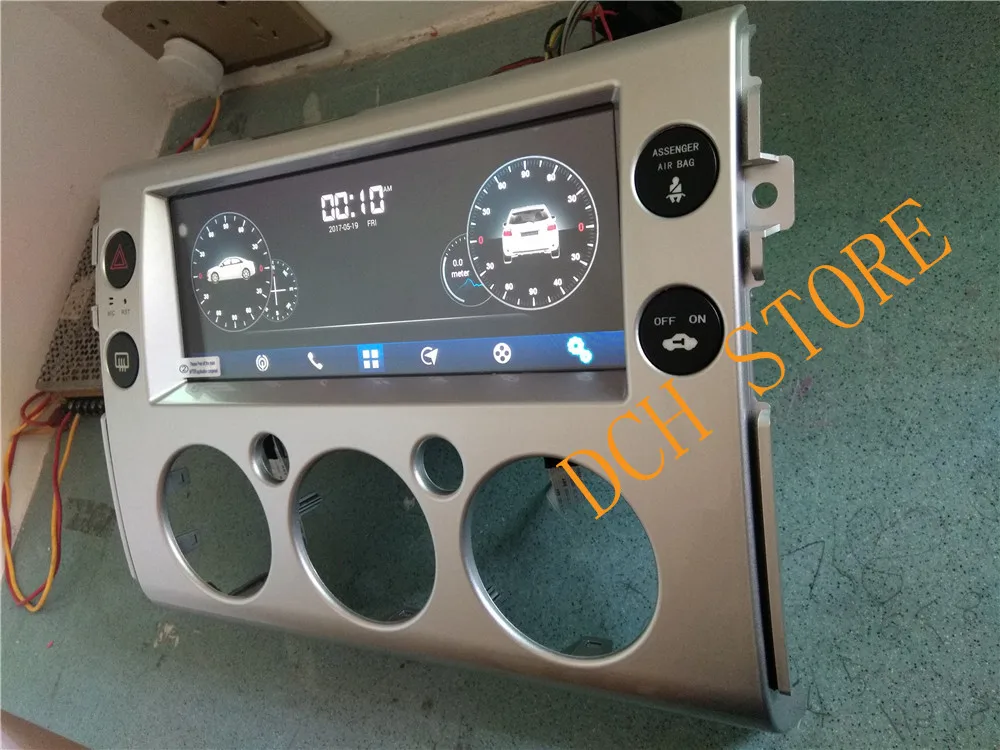 Автомобильный dvd на основе Android 10 25 дюйма GPS навигация для Toyota FJ Cruiser 2007 2008 2009 2010 2011