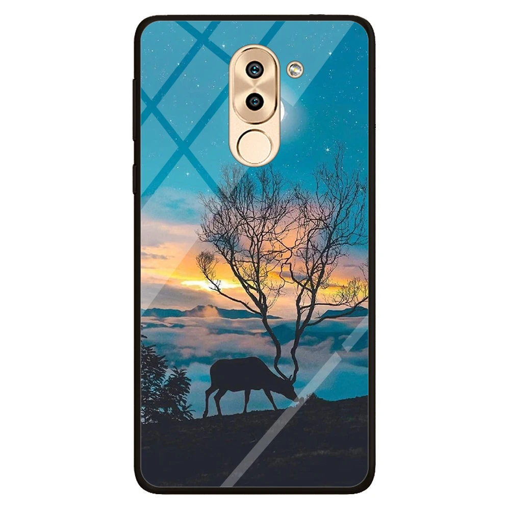 Чехол из закаленного стекла для телефона чехол huawei Honor 6X BLN-AL10 BLN-L21 BLN-L22 BLN-L24 5