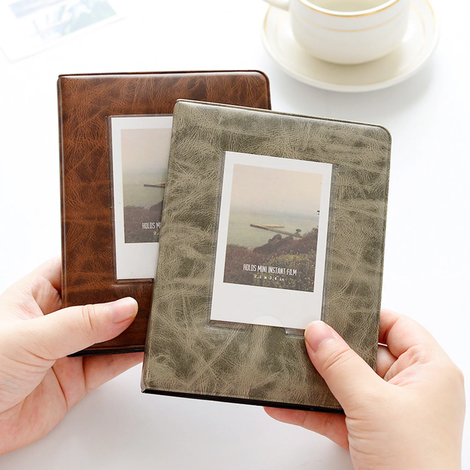 Gosear 64 Карманный классический мини фотоальбом для Fuji Fujiflm Instax Mini 7s 8 + 9 25 26 50s Polaroid