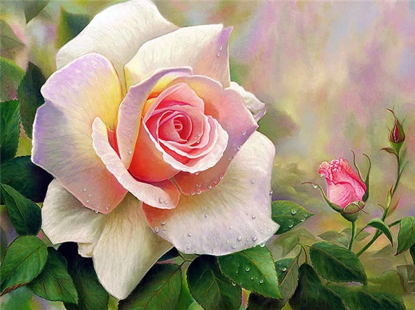 

Full Square Drill Diamond Painting 5D Flowers Diamond Embroidery Sale Cross Stitch Home Decoration