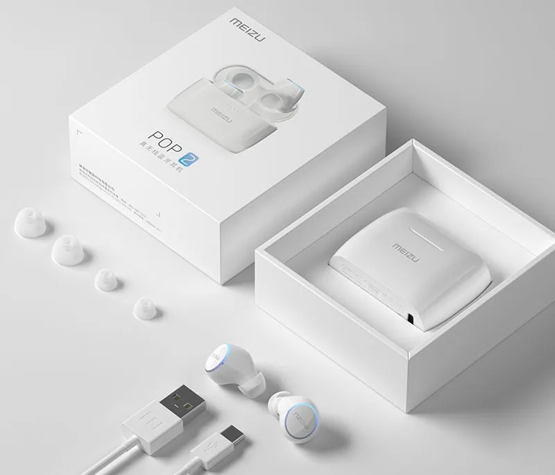 Meizu POP2 TW50S Bluetooth V5.0 TWS наушники IPX5 водонепроницаемые 8 часов время воспроизведения поп 2 беспроводные наушники с микрофоном MEMS