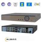 Бесплатная доставка регистратор для камер XMeye H.265 + 5M-N 8CH DVR AHD TVI CVI XVI CVBS IP 6 в 1 CCTV видеорегистратор DVR для системы видеонаблюдения, обнаружение человека система видеонаблюдния
