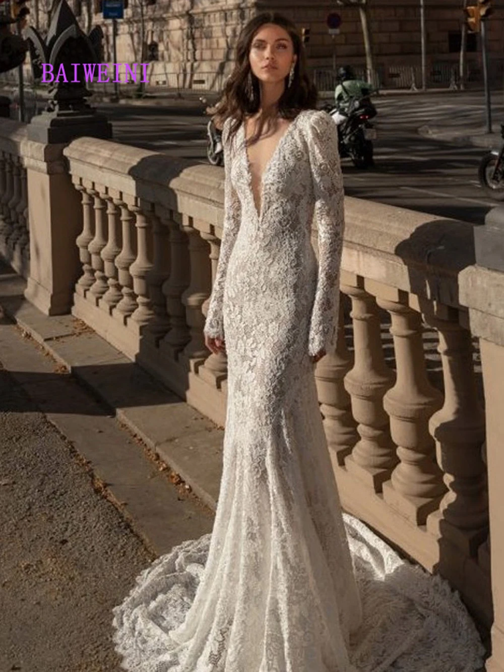Vestido de noiva Новое поступление сексуальные Simlple Свадебные платья 2021 Русалка Вышивка