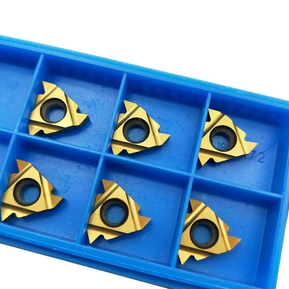 

10pc 16 IR (3/8 )AG60 SMX30 16IR AG60 SMX30 Carbide Thread Inserts Turning Tools Cutter For Threading Turning Tool Boring BAR