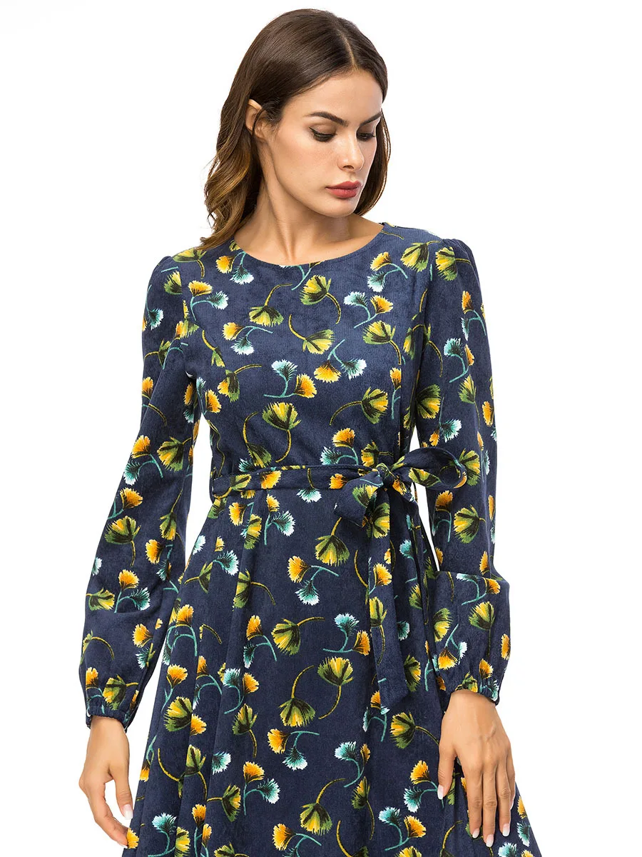 Мусульманские платья большого размера платье-кафтан модное простое свободное