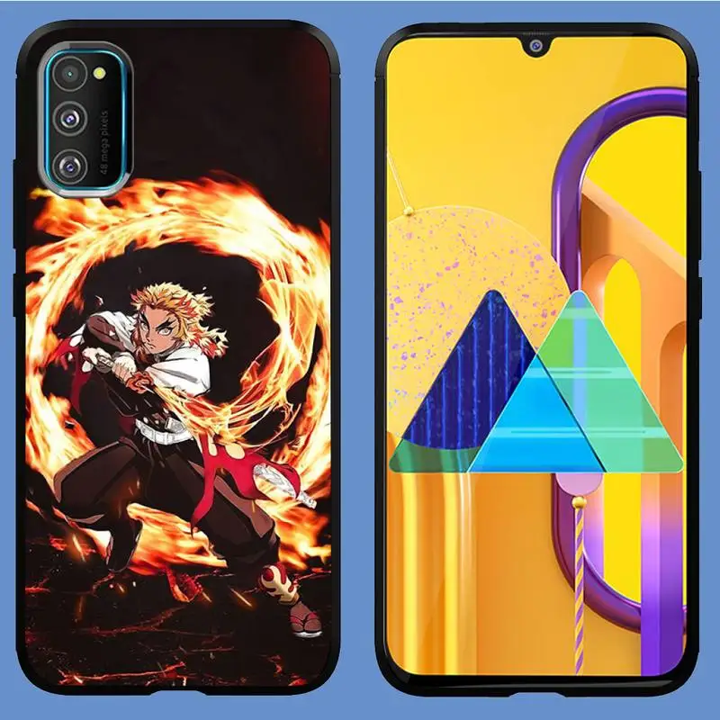 

Rengoku Kyoujurou Demon Slayer Phone Case For Xiaomi 8 9 9t Pro A2 10lite MIX 2 2S 3 Cover Fundas Coque