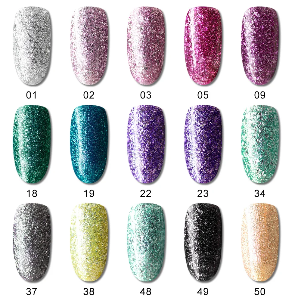 Like 15 мл Гель лак с блестками Набор для гелевого маникюра УФ светодиодный
