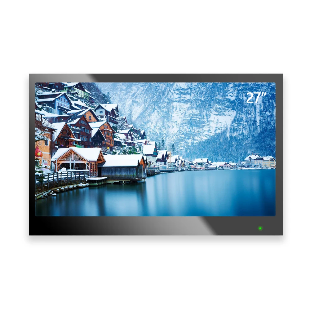 

Soulaca 27 inch Smart Black Android IP66 Waterproof Bathroom TV 1080P Full HD with Built-in Wi-Fi, Integrated Speakers for US