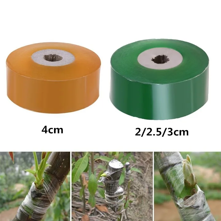 

100m Long PVC Fruit Tree Grafting Tape Premium Plants Grafted Film Wrap Tape Gardening Nursery Tape Grafting Tool Accessories
