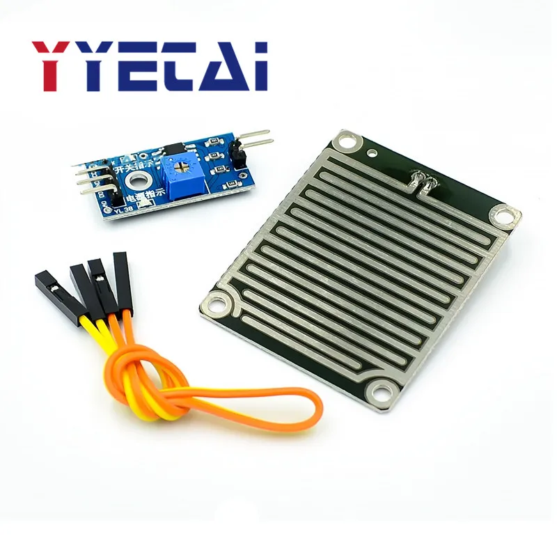 

Новый датчик дождя Модуль Датчик давления в шинах модуль датчика дождя Погода Модуль большой площади Raindrop модуль