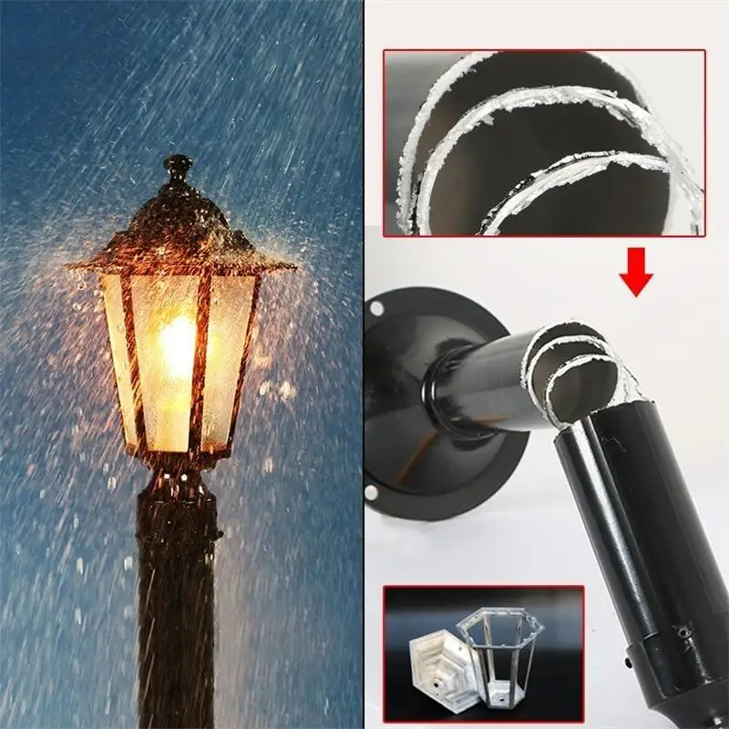 Квадратный Европейский De Rue светильник Ogrodowe стиль Bouwlamp Lampadaire Солнечный Плаза
