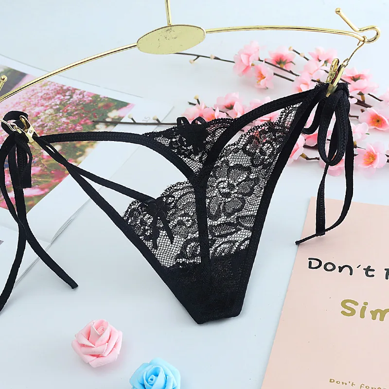

Sexy Underwear Seamless Panties Lace Transparent Knickers Briefs Thongs for Women Girls Breathable G String