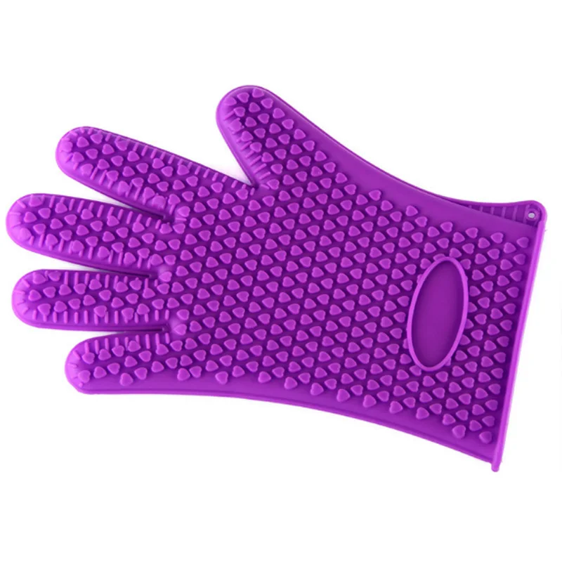 

Oven Mitt Baking glove Food Grade Heat Resistant Grill Glove Silicone Glove Kitchen Barbecue Oven Glove 1PC Cooking BBQ