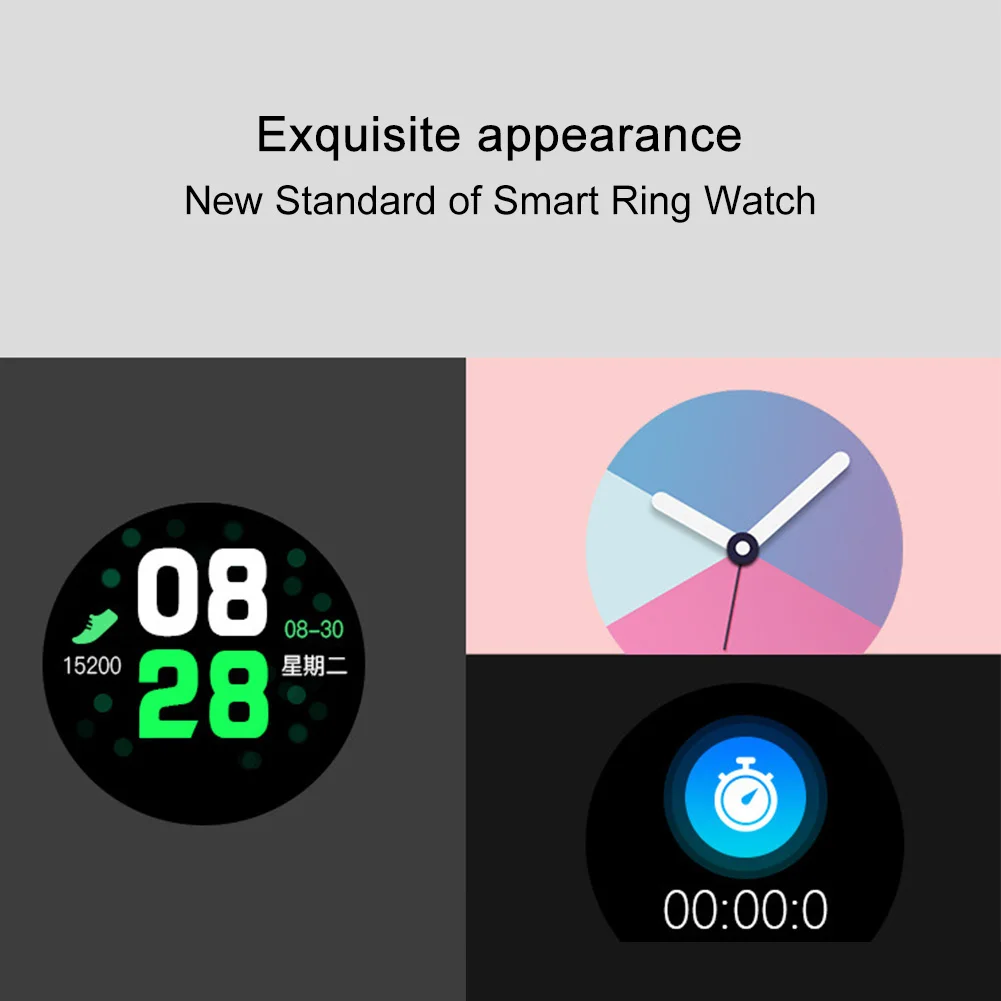 Умные часы спортивные дистанции USB Перезаряжаемый Калорий Будильник сенсорный