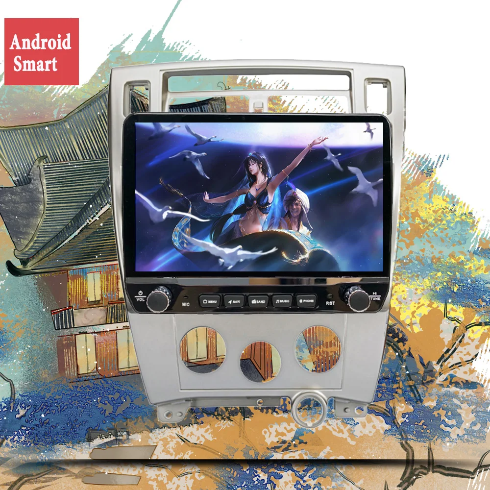 6G + 128G 10 1 дюймов DSP Android автомобильный DVD gps для Hyundai Tucson 2006 2014 Радио стерео