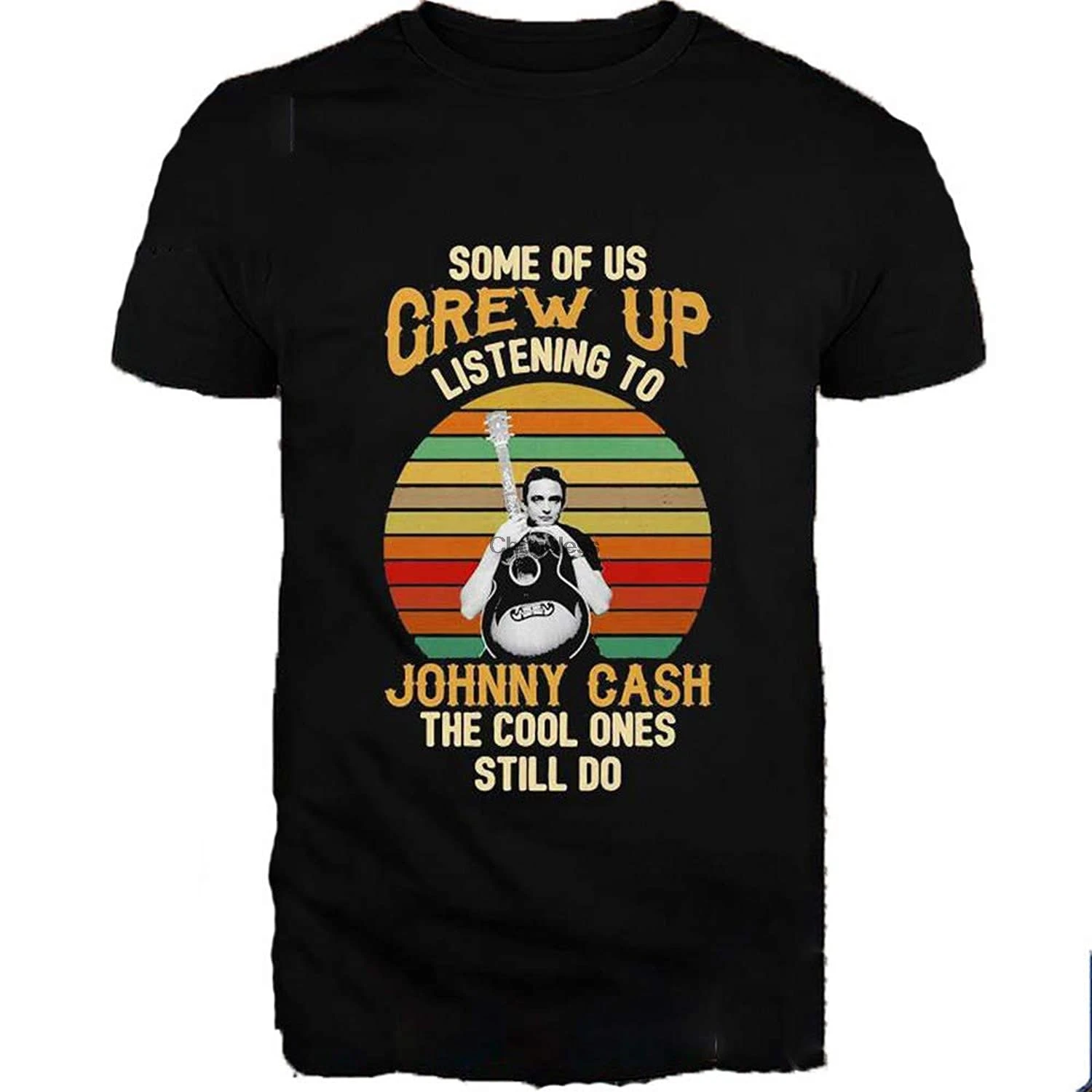 Некоторые из нас выросли слушая Джонни наличных крутые еще делают винтажная