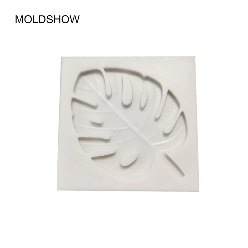 Новинка 3D силиконовая форма для торта в виде листьев пальмы искусственная