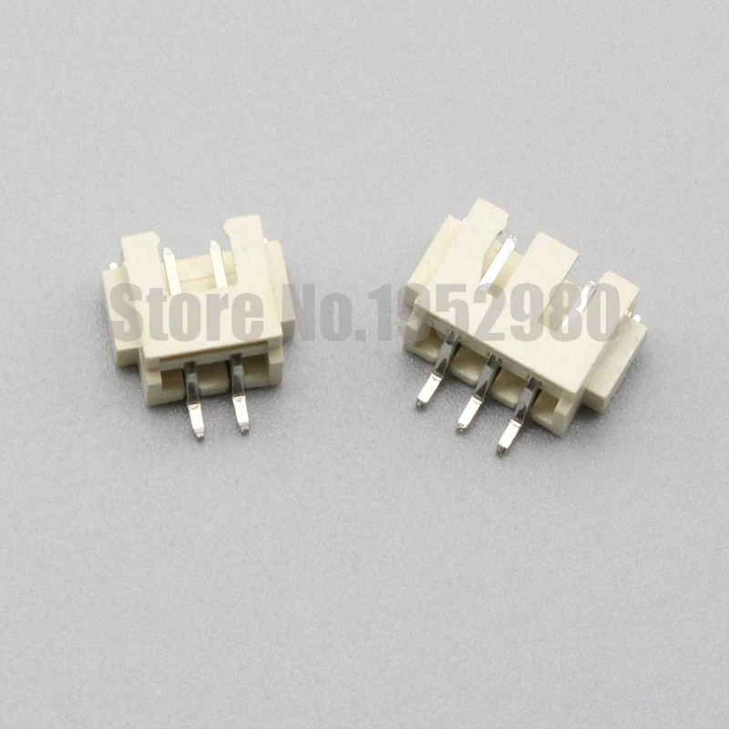 Горизонтальный Разъем SMD XH2.54 50 шт. штырьковый разъем 2 54 мм 2/3/4/5/6/7/8/9/10/11/12/13/14P для