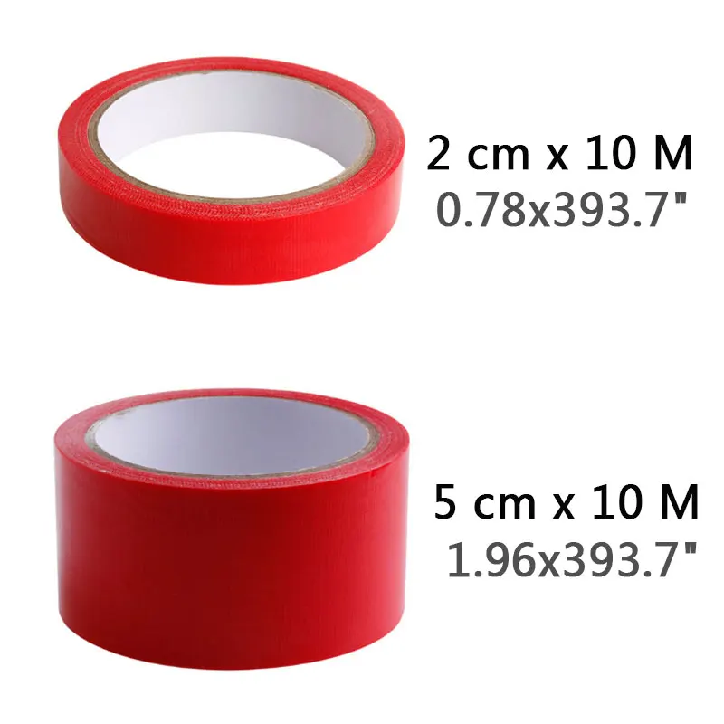 Цветная тканевая Базовая лента 2 см x 10 м 5 клейкая для пола ковра