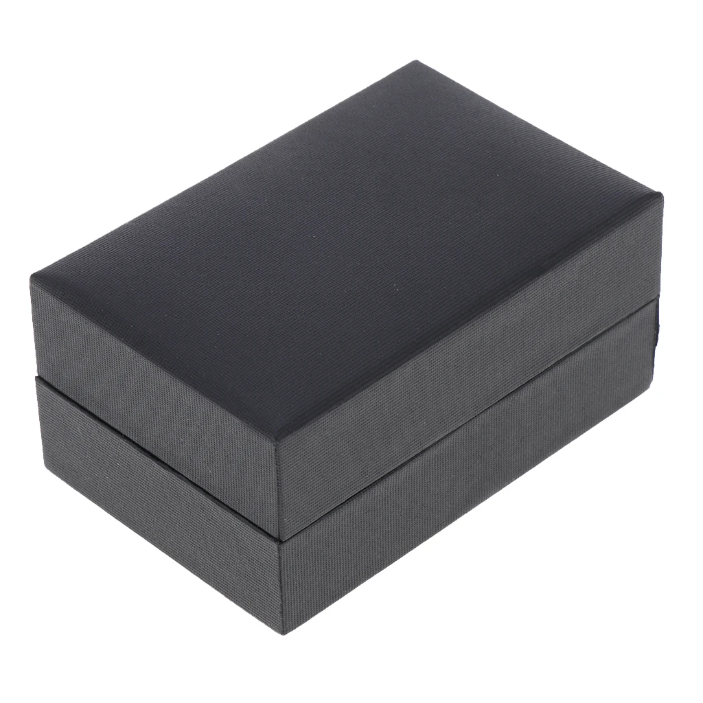 

Jewelry Case Black Gift Box for Necklace Ring Bracelet Couple Rings Pendant Storage Holder