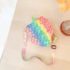 Снимает аутизм Pop Kawaii Push Its Bubble Игрушка антистресс Спиннер Bag фиджет-игрушки кошелек поп кавайная поп сенсорная игрушка