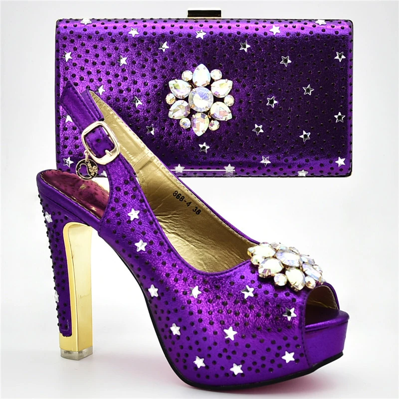 Новое поступление наборы нигерийских туфель и сумок для вечеринки подходящие к