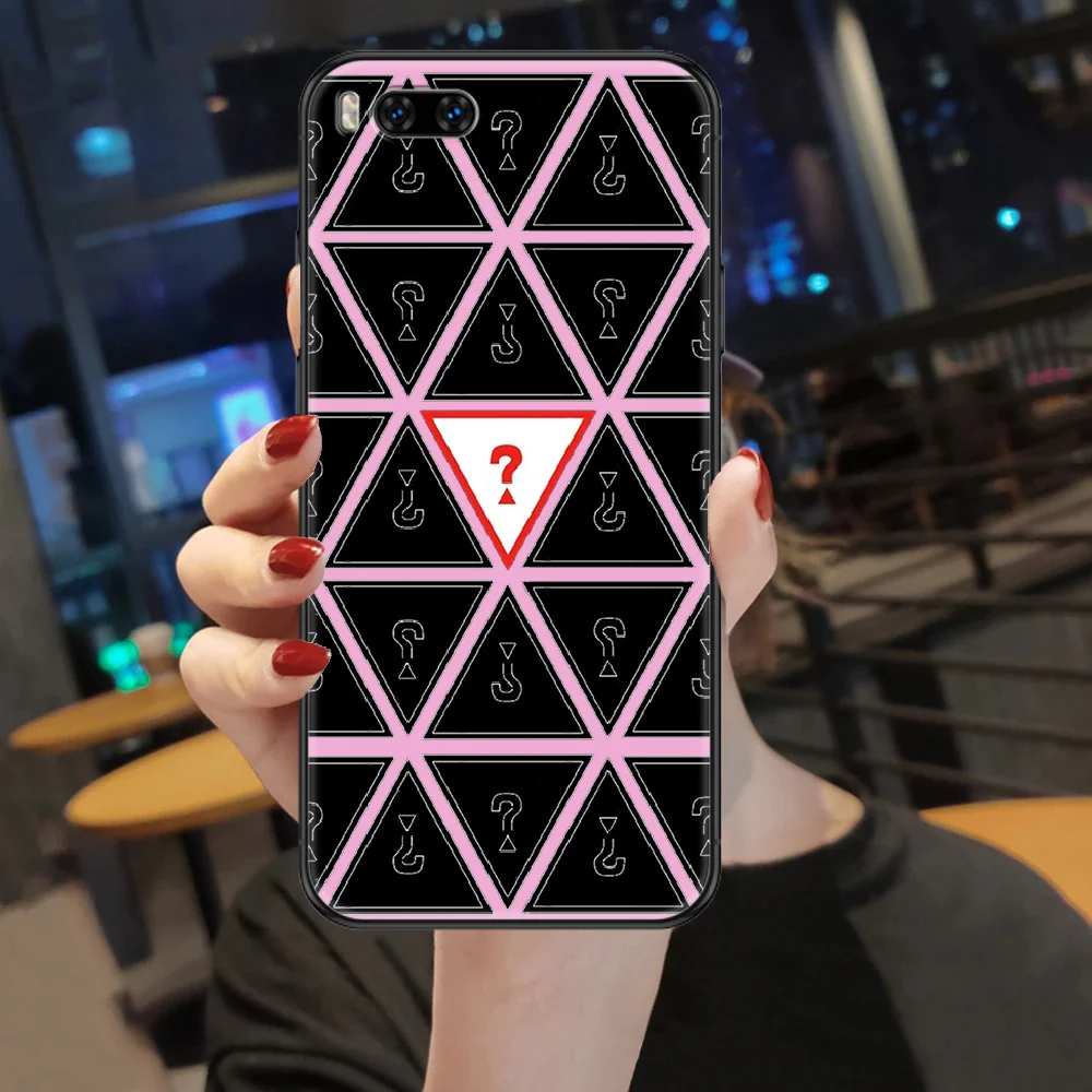 

Fashion brand GUE Phone case For Xiaomi Mi Max Note 3 A2 A3 8 9 9T 10 Lite Pro Ultra black 3D bumper soft Etui luxury cell cover
