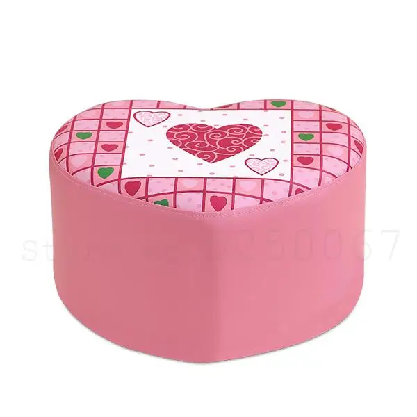 Детский стул в обуви милый розового цвета принцессы мягкой упаковке маленький