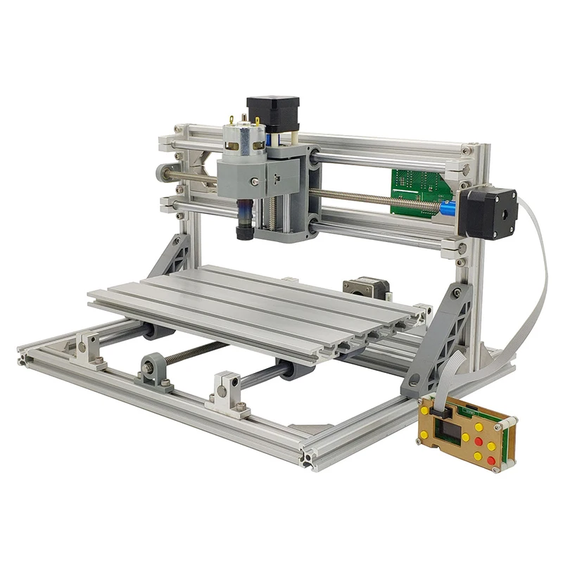 CNC2418 CNC деревообрабатывающий фрезерный станок лазерный гравер GRBL1.1F ER11 Хобби DIY гравировальный станок для дерева PCB ПВХ мини лазерная гравировка